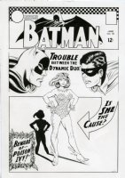 Michael Bair Batman 188 Cover Recreation (First Poison Ivy)